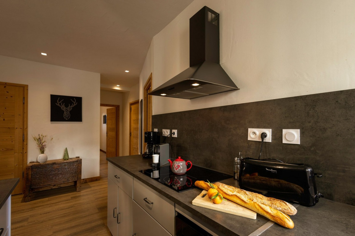 CUISINE - APPARTEMENT ETOILE DES NEIGES 5 - VALLOIRE CENTRE