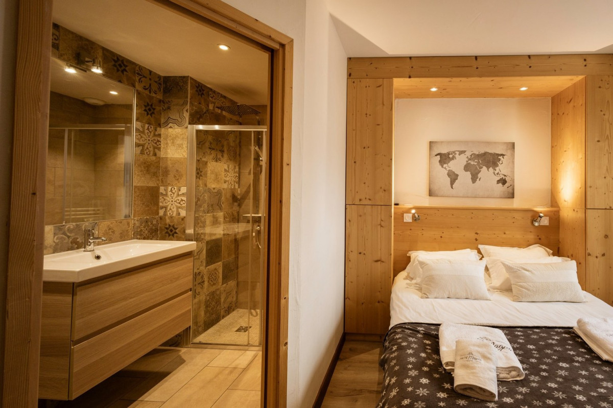 CHAMBRE - APPARTEMENT ETOILE DES NEIGES 5 - VALLOIRE CENTRE