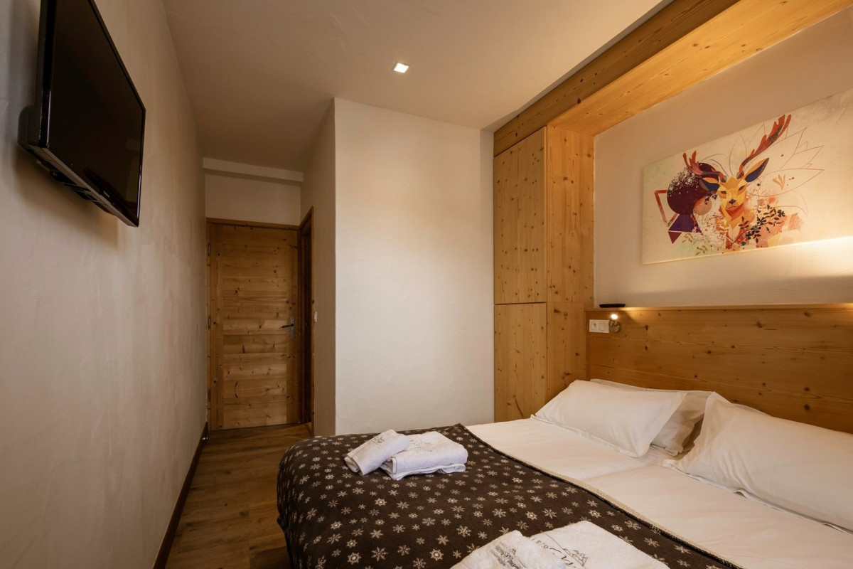 CHAMBRE - APPARTEMENT ETOILE DES NEIGES 6 - VALLOIRE CENTRE CHAMBRE - APPARTEMENT ETOILE DES NEIGES 6 - VALLOIRE CENTRE