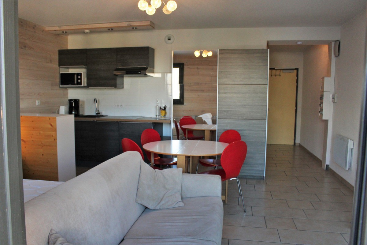 SALON -  STUDIO CHALET DU ROCHER SUITE 1 - VALLOIRE CENTRE