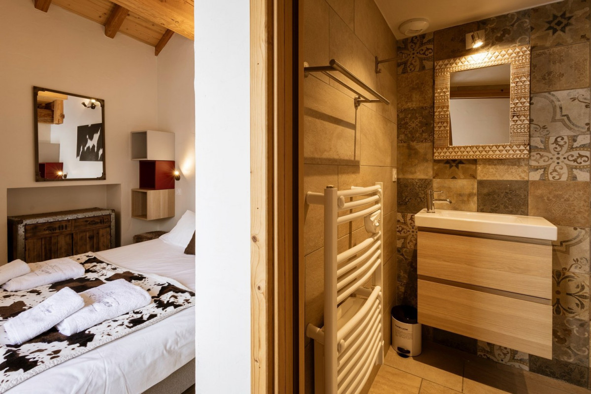SALLE D'EAU - APPARTEMENT ETOILE DES NEIGES 8 - VALLOIRE CENTRE