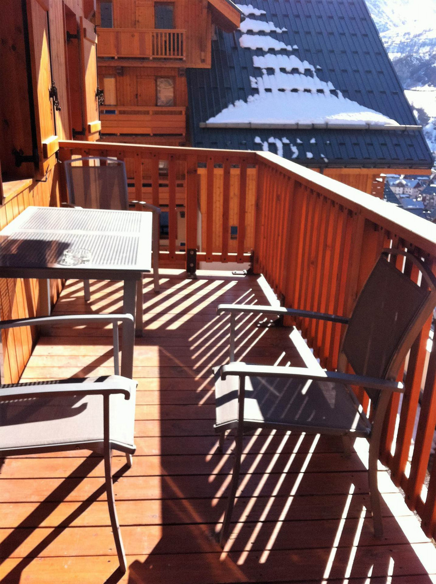 BALCON- APPARTEMENT CHALETS DE LA VALLEE D'OR CAMPANULE 201 - LES CHARBONNIERES VALLOIRE BALCON- APPARTEMENT CHALETS DE LA VALLEE D'OR CAMPANULE 201 - LES CHARBONNIERES VALLOIRE