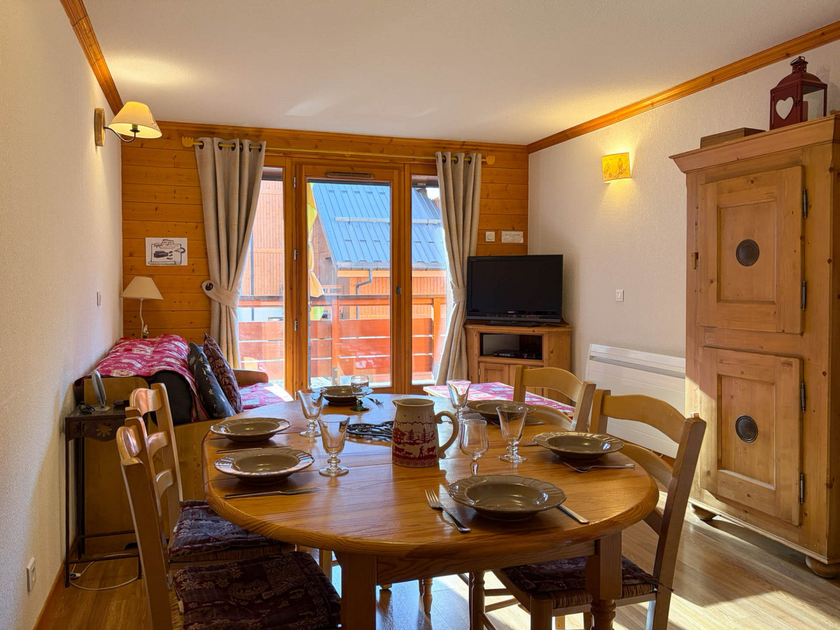 SEJOUR - APPARTEMENT CHALETS DE LA VALLEE D'OR CAMPANULE 203- LES CHARBONNIERES VALLOIRE