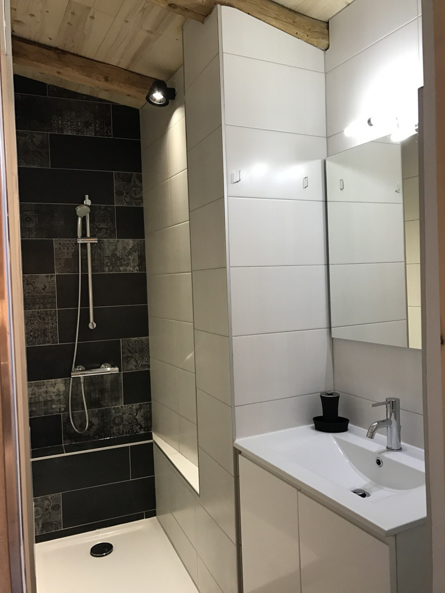 SALLE D'EAU - APPARTEMENT EMILIENNE N°3 - VALLOIRE CENTRE SALLE D'EAU - APPARTEMENT EMILIENNE N°3 - VALLOIRE CENTRE