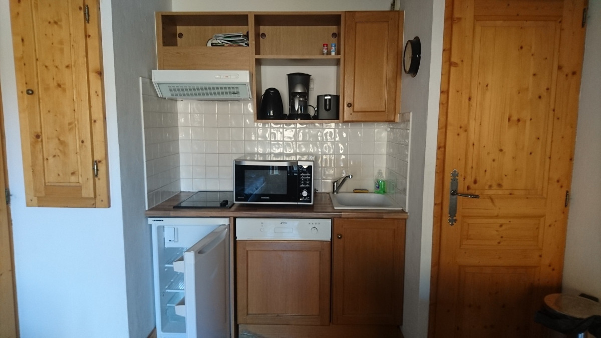 CUISINE - APPARTEMENT CHALETS DE LA VALLEE D'OR EDELWEISS 210 - LES CHARBONNIERES VALLOIRE - VALLOIRE RESERVATIONS
