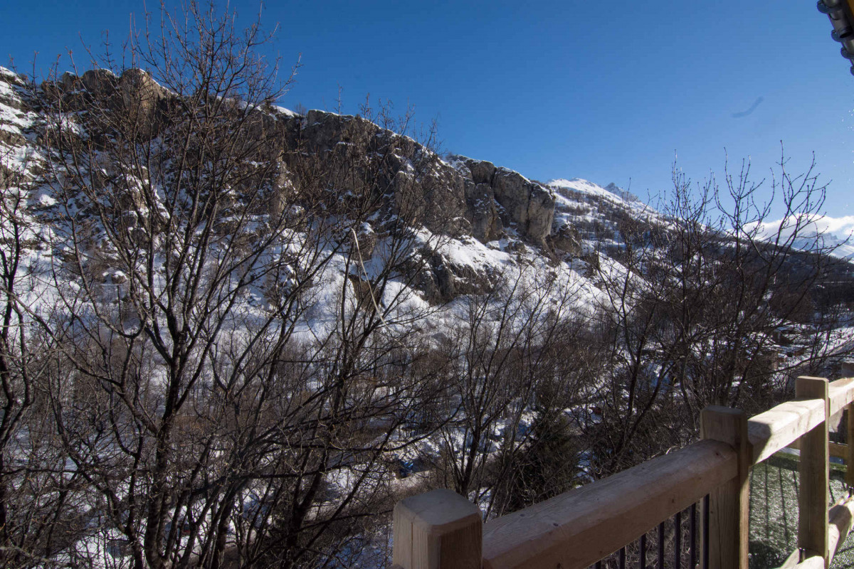 VUE BALCON - CHALET APPARTEMENT SANDEMA2 - VALLOIRE LE CRET DU SERROZ VUE BALCON - CHALET APPARTEMENT SANDEMA2 - VALLOIRE LE CRET DU SERROZ