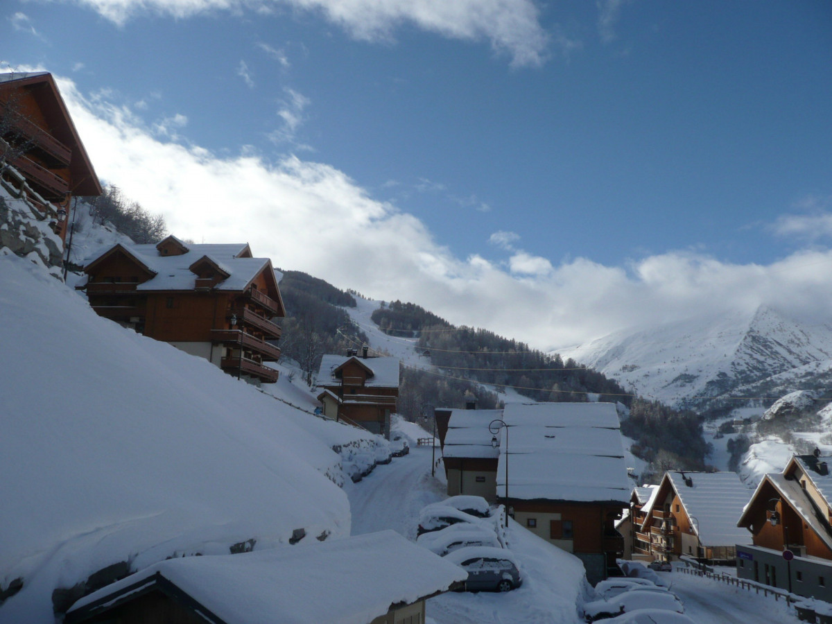 VUE HIVER - APPARTEMENT CHALETS DE LA VALLEE D'OR EDELWEISS 207 - CHARBONNIERES VALLOIRE VUE HIVER - APPARTEMENT CHALETS DE LA VALLEE D'OR EDELWEISS 207 - CHARBONNIERES VALLOIRE