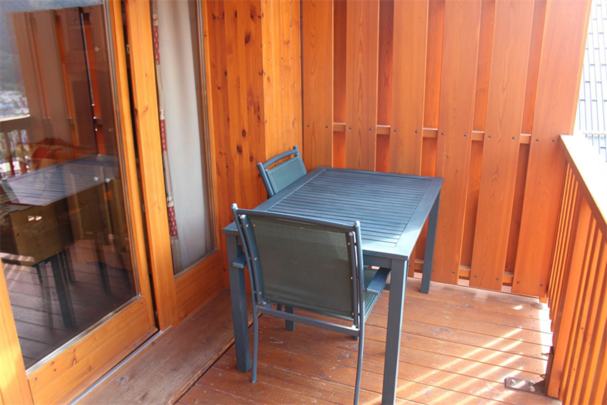 BALCON  - APPARTEMENT CHALETS DE LA VALLEE D'OR CAMPANULE 300 - LES CHARBONNIERES VALLOIRE