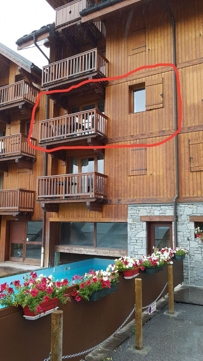 BALCON - APPARTEMENT CHALETS DE LA VALLEE D'OR EDELWEISS 202 - LES CHARBONNIERES VALLOIRE BALCON - APPARTEMENT CHALETS DE LA VALLEE D'OR EDELWEISS 202 - LES CHARBONNIERES VALLOIRE