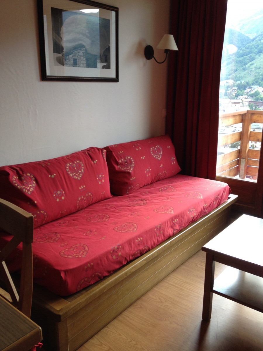 SALON - APPARTEMENT CHALETS DE VALORIA DOLOMIE 4 - LES CHARBONNIERES VALLOIRE - VALLOIRE RESERVATIONS