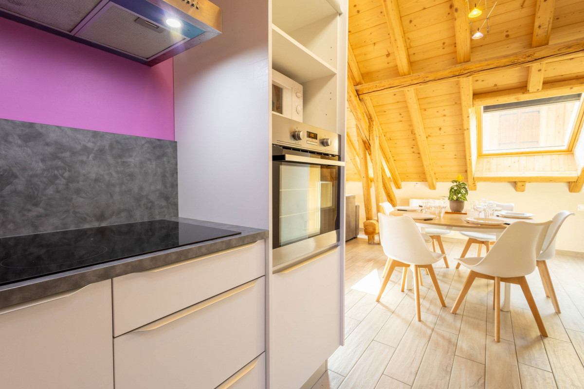 CUISINE - APPARTEMENT LES LIGNIERES - VALLOIRE CENTRE CUISINE - APPARTEMENT LES LIGNIERES - VALLOIRE CENTRE