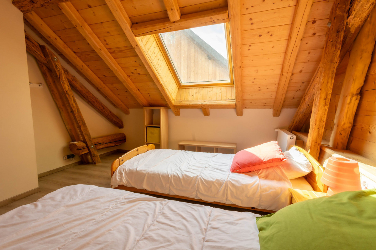 CHAMBRE 2 - APPARTEMENT LES LIGNIERES  - VALLOIRE CENTRE