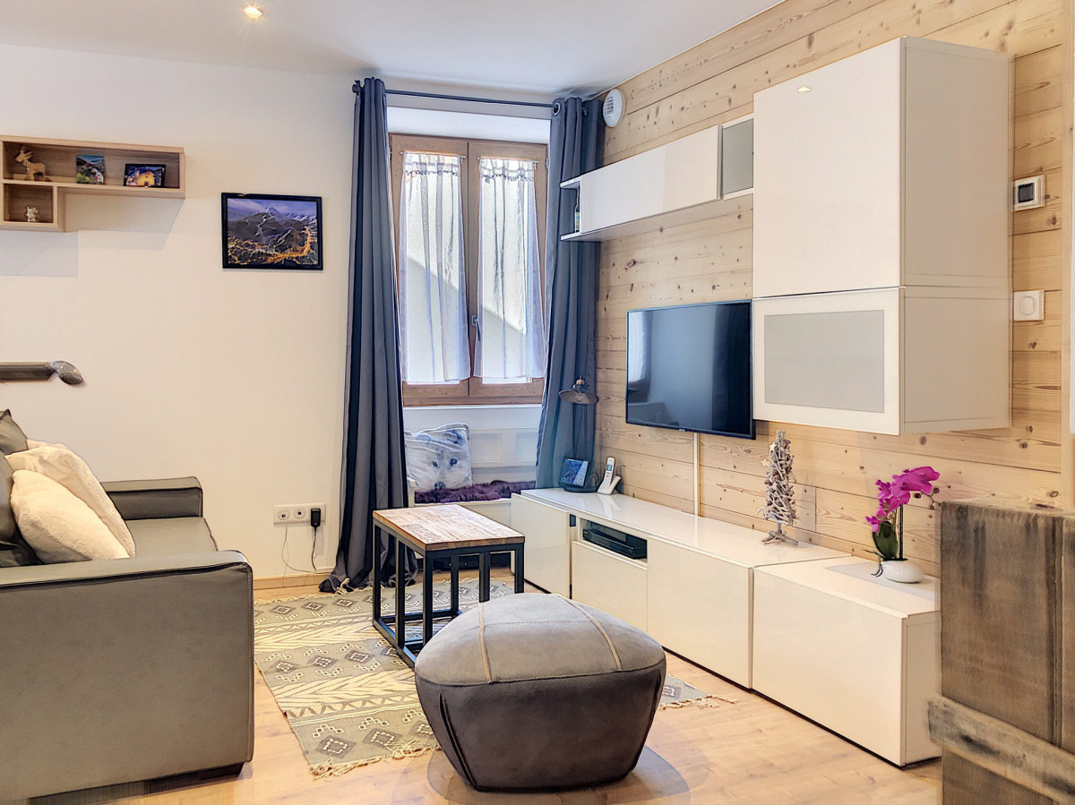 SALON - APPARTEMENT EMILIENNE N°1 - VALLOIRE CENTRE - VALLOIRE RESERVATIONS