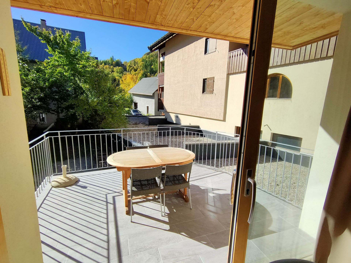 TERRASSE - APPARTEMENT MAISON D'ANGELINE 3 - VALLOIRE CENTRE