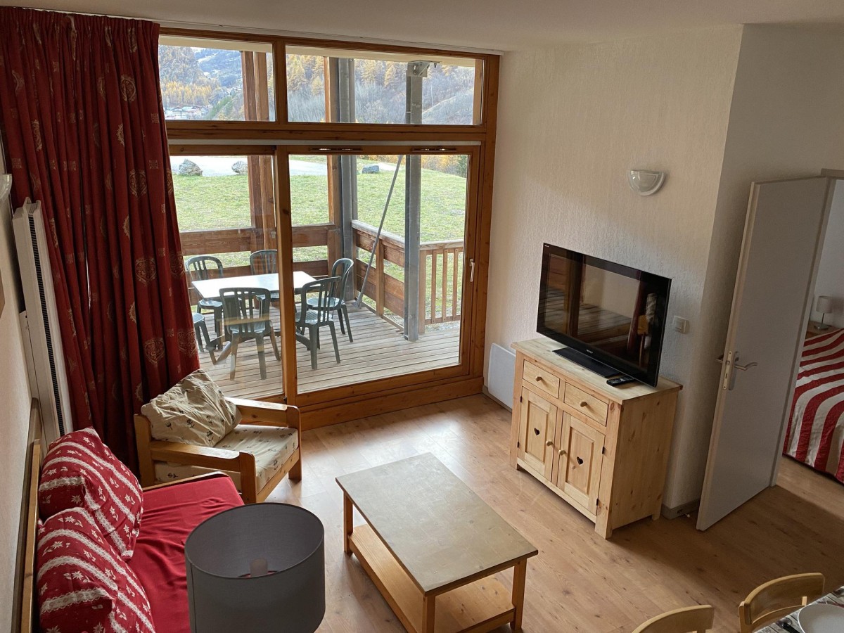 SALON - HAMEAU DE VALLOIRE APPARTEMENT 116 - VALLOIRE LES CHOSEAUX - VALLOIRE RESERVATIONS