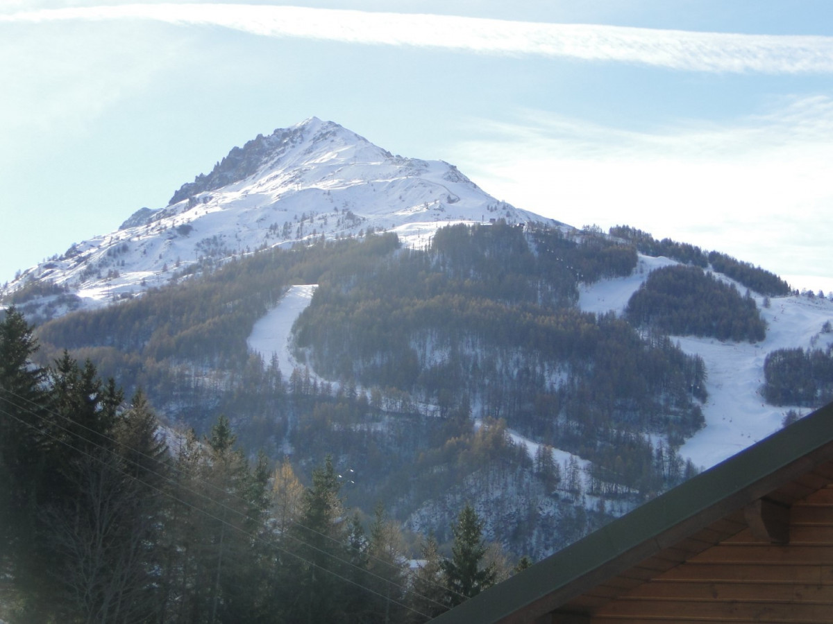 VUE DU BALCON  - HAMEAU DE VALLOIRE APPARTEMENT 506 - VALLOIRE LES CHOSEAUX
