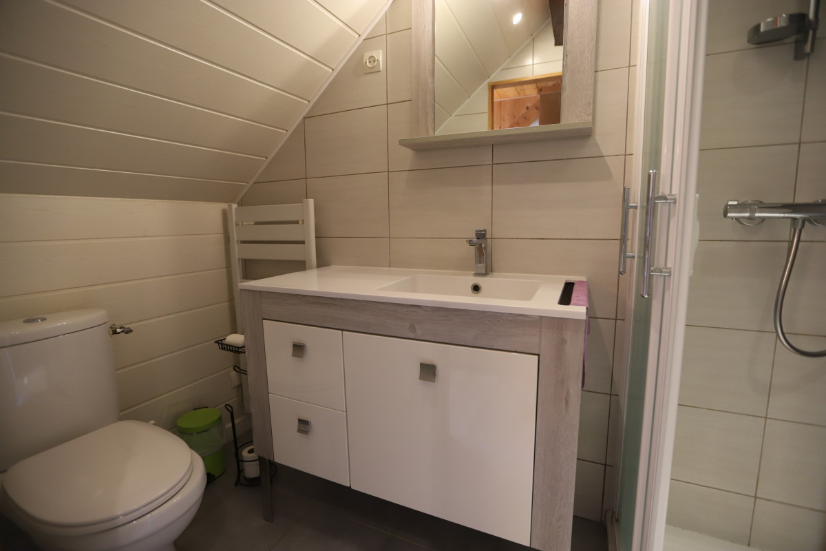 SALLE D'EAU - STUDIO LES SELLETTES 6 - VALLOIRE CENTRE SALLE D'EAU - STUDIO LES SELLETTES 6 - VALLOIRE CENTRE