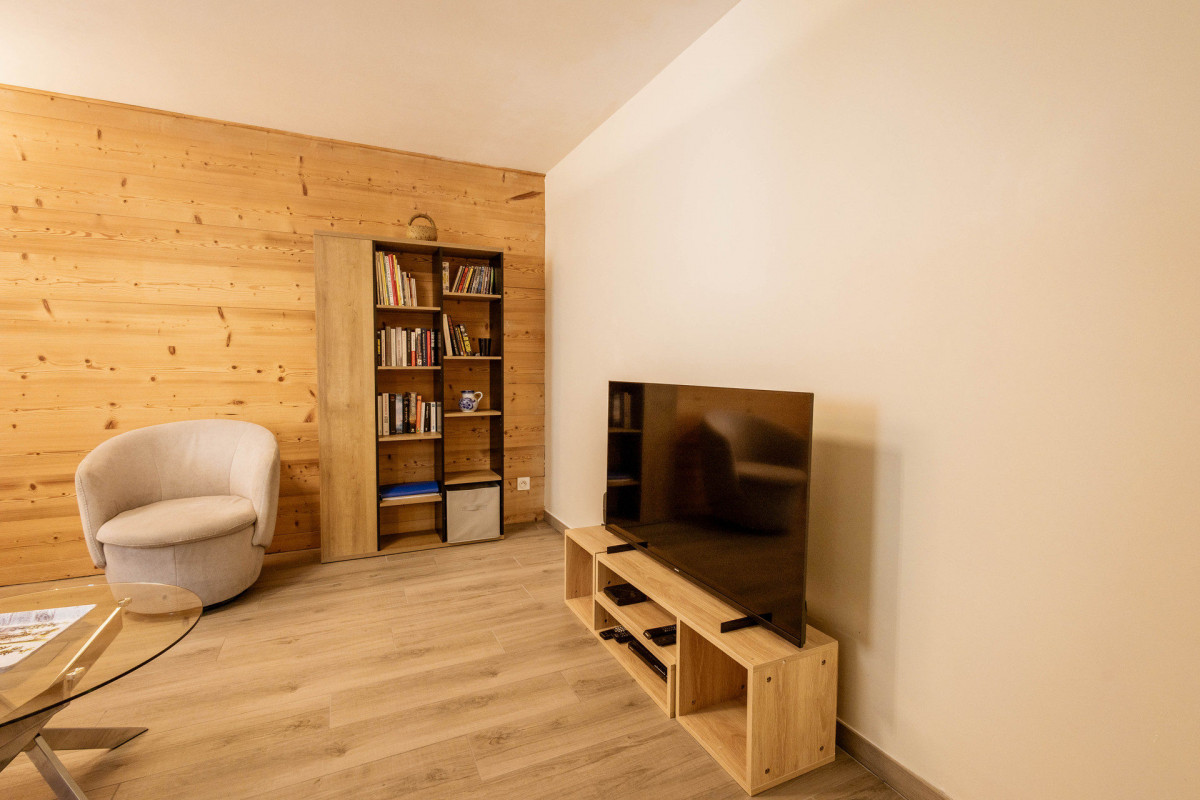 SALON - APPARTEMENT LES LIGNIERES 1 -VALLOIRE CENTRE - VALLOIRE RESERVATIONS