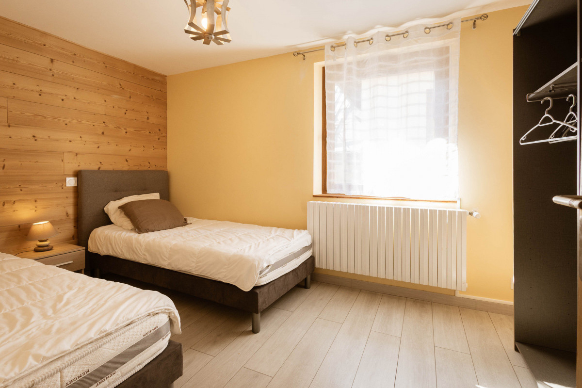 CHAMBRE 2 - APPARTEMENT LES LIGNIERES 1 - VALLOIRE CENTRE