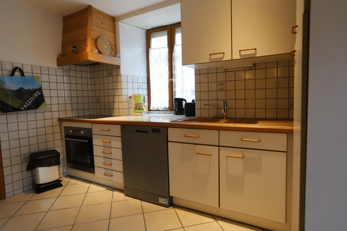 CUISINE -  APPARTEMENT MAGNIN 8 - VALLOIRE CENTRE