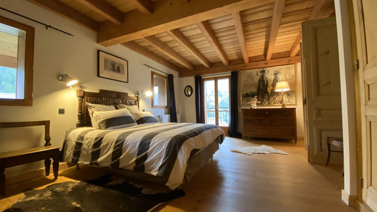 CHAMBRE BRETONNE - CHALET DE BONNENUIT - VALLOIRE BONNENUIT CHAMBRE BRETONNE - CHALET DE BONNENUIT - VALLOIRE BONNENUIT