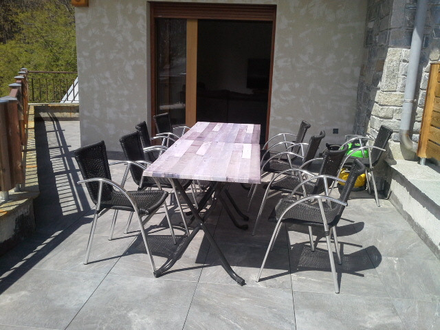 TERRASSE - CHALET LAMARTINE - LES CHOSEAUX VILLE VALLOIRE TERRASSE - CHALET LAMARTINE - LES CHOSEAUX VILLE VALLOIRE