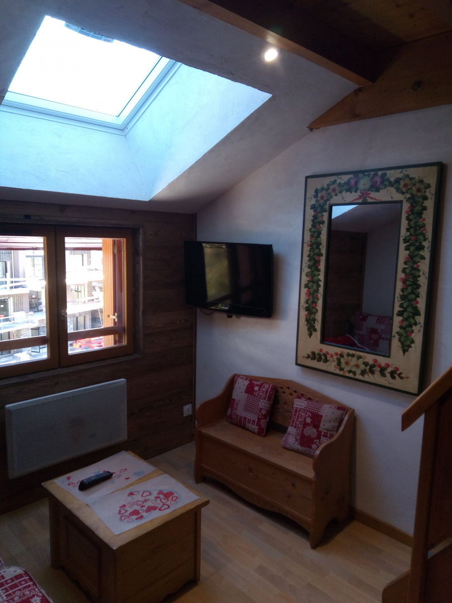 SALON - APPARTEMENT BON ACCUEIL 26 27 VALLOIRE CENTRE - VALLOIRE RESERVATIONS