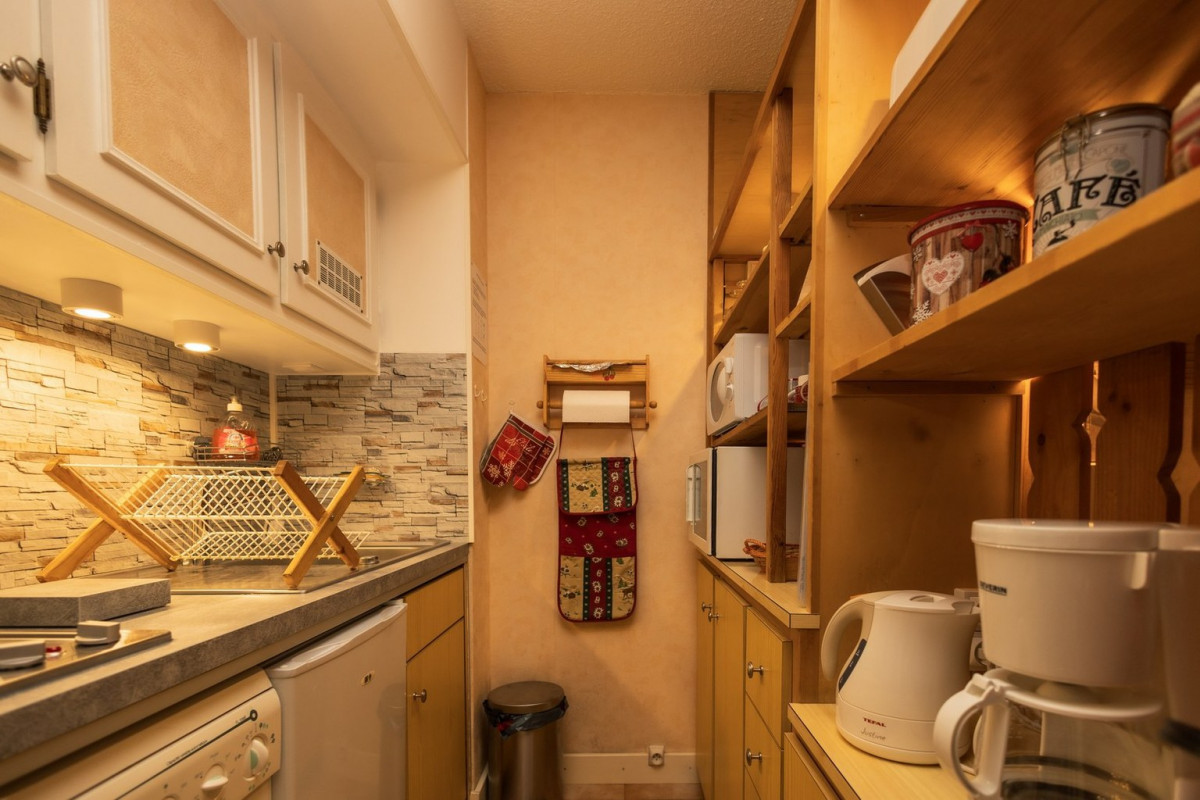 COIN CUISINE - STUDIO CREY DU QUART N°59 - VALLOIRE CENTRE  COIN CUISINE - STUDIO CREY DU QUART N°59 - VALLOIRE CENTRE