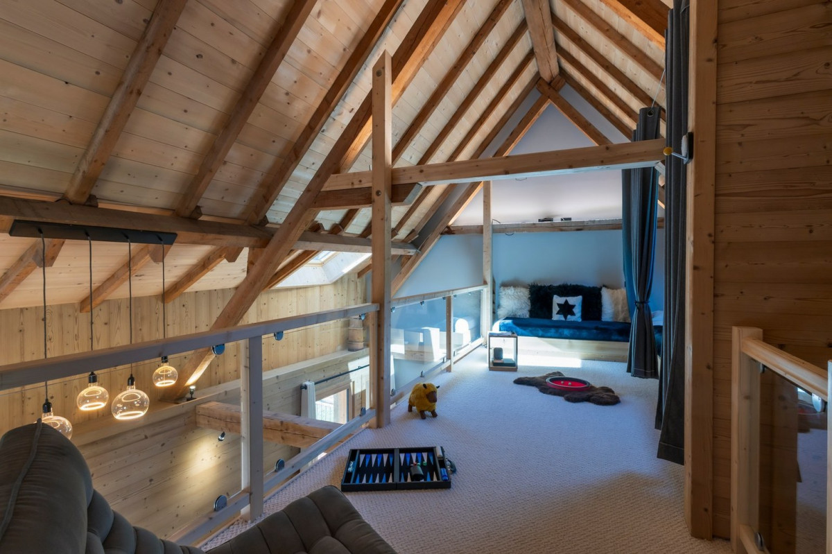 MEZZANINE - CHALET LOUIS & ROSALIE - HAMEAU DE BONNENUIT VALLOIRE MEZZANINE - CHALET LOUIS & ROSALIE - HAMEAU DE BONNENUIT VALLOIRE