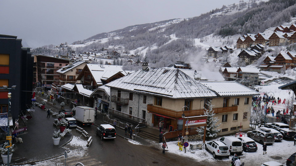 VUE HIVER - APPARTEMENT VAL D'AUREA 51 - VALLOIRE CENTRE