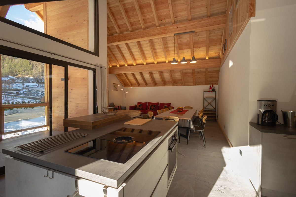 CUISINE - CHALET LE STRATO 1 - VALLOIRE CENTRE CUISINE - CHALET LE STRATO 1 - VALLOIRE CENTRE