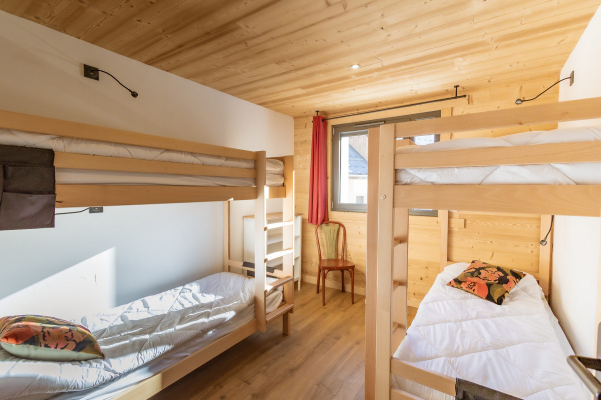 CHAMBRE 5 - CHALET LE STRATO 1 - VALLOIRE CENTRE CHAMBRE 5 - CHALET LE STRATO 1 - VALLOIRE CENTRE