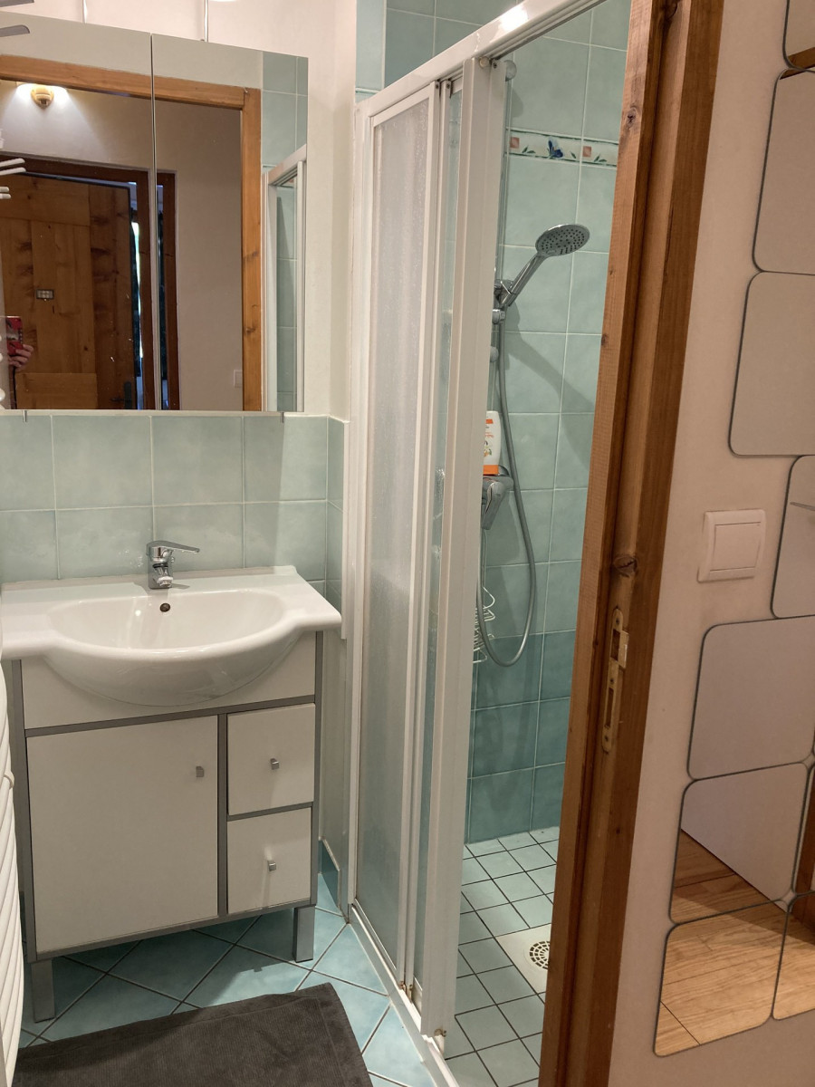 SALLE D'EAU - CHALET LA RIVINE - VALLOIRE LA RIVINE SALLE D'EAU - CHALET LA RIVINE - VALLOIRE LA RIVINE