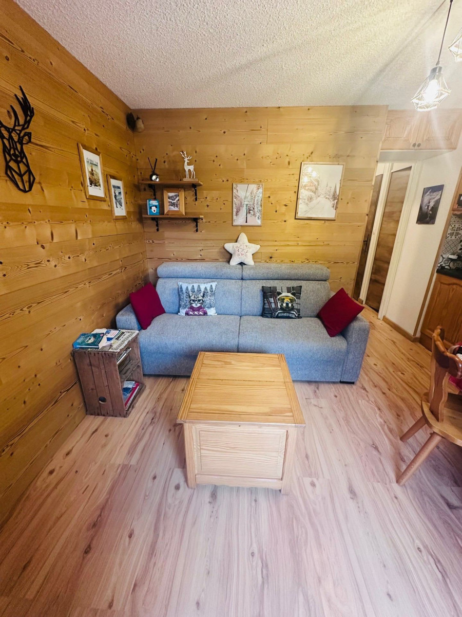 SALON - STUDIO ALTAIR 117 - VALLOIRE CENTRE LE CLOS DES ETOILES - VALLOIRE RESERVATIONS
