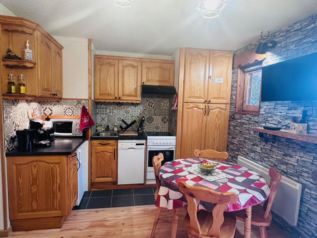 CUISINE - STUDIO ALTAIR 117 - VALLOIRE CENTRE LE CLOS DES ETOILES