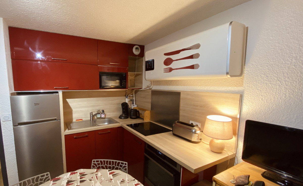 CUISINE- STUDIO BETELGEUSE 41 LE CLOS DES ETOILES - VALLOIRE CENTRE - VALLOIRE RESERVATIONS