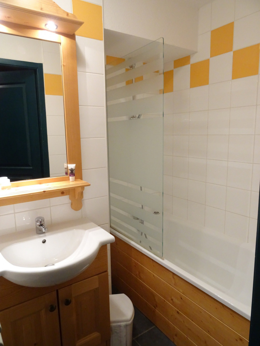 SALLE DE BAIN - CHALETS DU GALIBIER 2 N°232 - MOULIN BENJAMIN - VALLOIRE SALLE DE BAIN - CHALETS DU GALIBIER 2 N°232 - MOULIN BENJAMIN - VALLOIRE