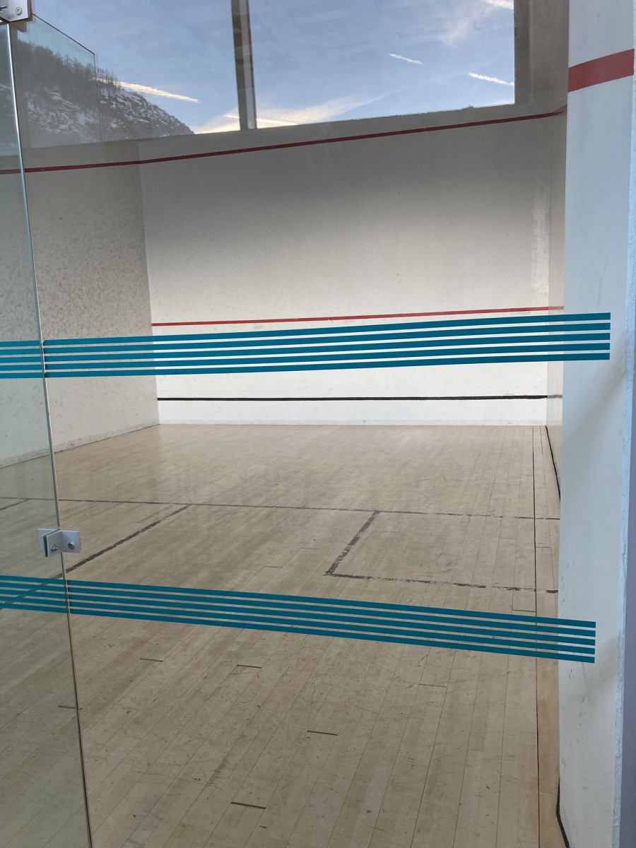 SALLE DE SQUASH - APPARTEMENT HAMEAU DE VALLOIRE 403 - VALLOIRE LES CHOSEAUX VILLE