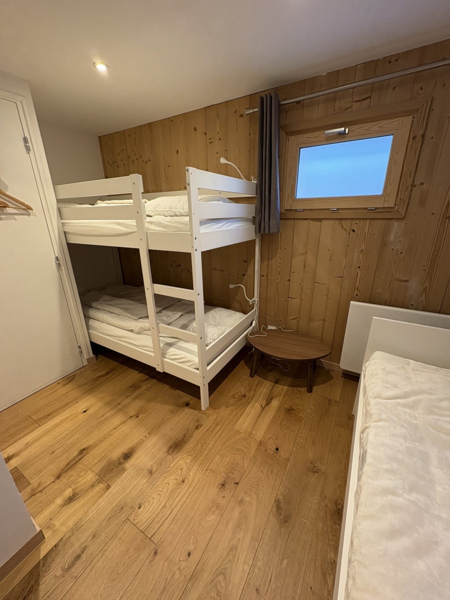 CHAMBRE - CHALET LES MARMOTTES - APPARTEMENT RDC - VALLOIRE CENTRE