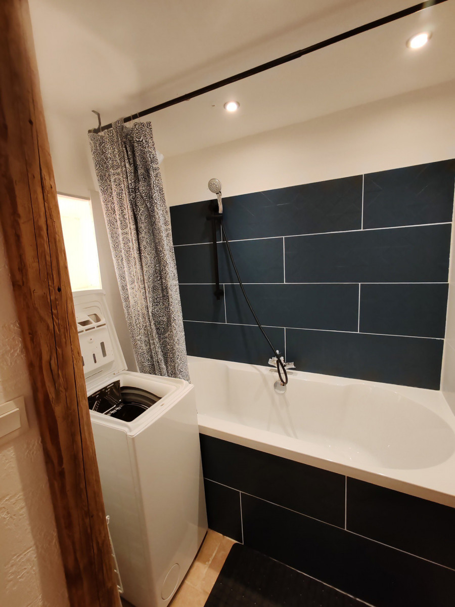 SALLE DE BAINS - APPARTEMENT CHAMPS N°2  - VALLOIRE LA RUAZ