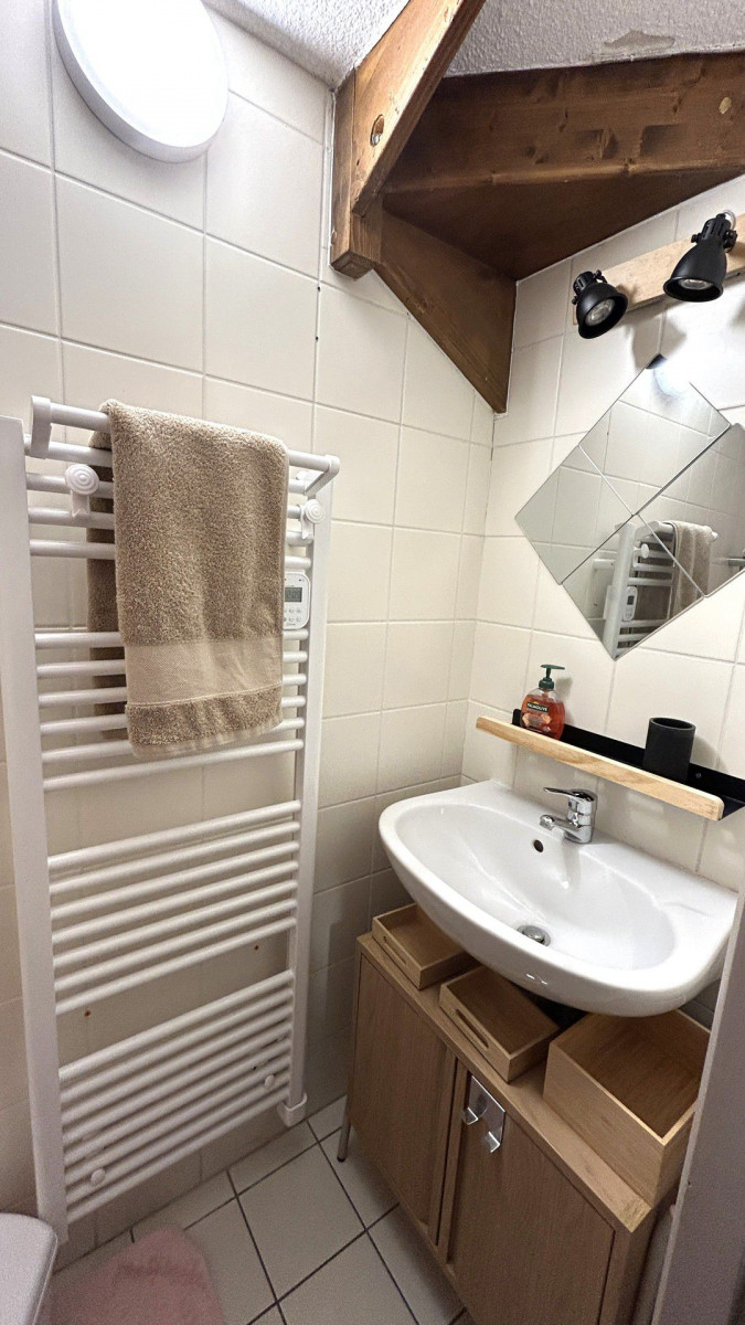 SALLE D'EAU - HAMEAU DE VALLOIRE APPARTEMENT 201 - VALLOIRE LES CHOSEAUX SALLE D'EAU - HAMEAU DE VALLOIRE APPARTEMENT 201 - VALLOIRE LES CHOSEAUX