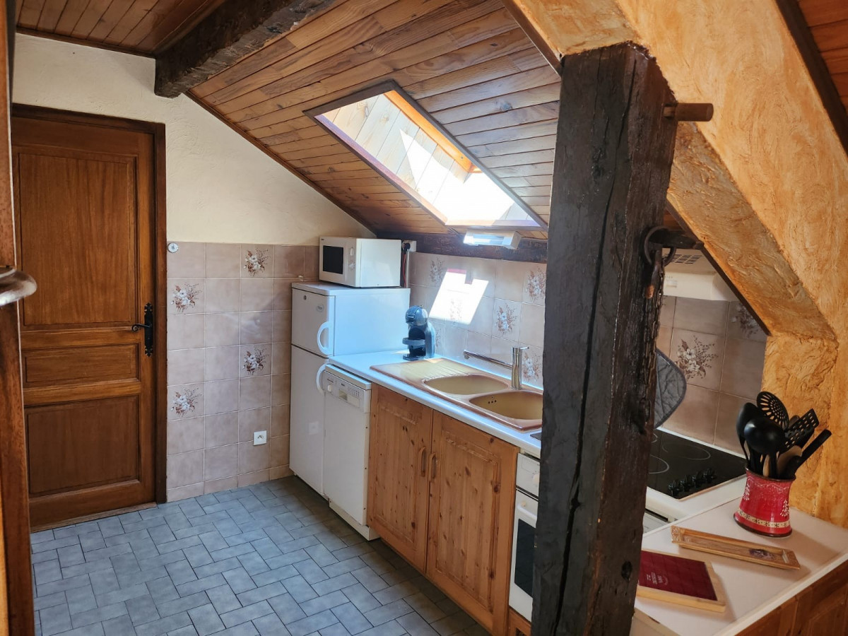 CUISINE - APPARTEMENT LES SORBIERS N°1 - VALLOIRE CENTRE CUISINE - APPARTEMENT LES SORBIERS N°1 - VALLOIRE CENTRE