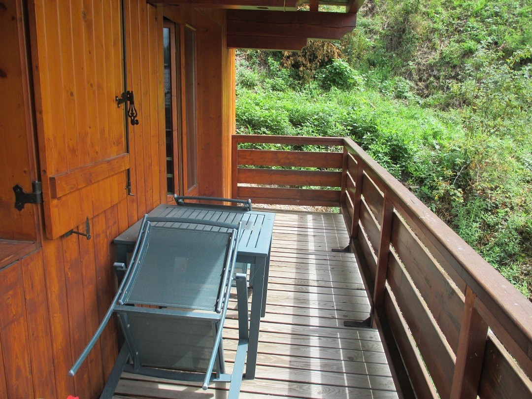 Balcon - Ancolie n° 202 Les Chalets de la Vallée d'or - Valloire