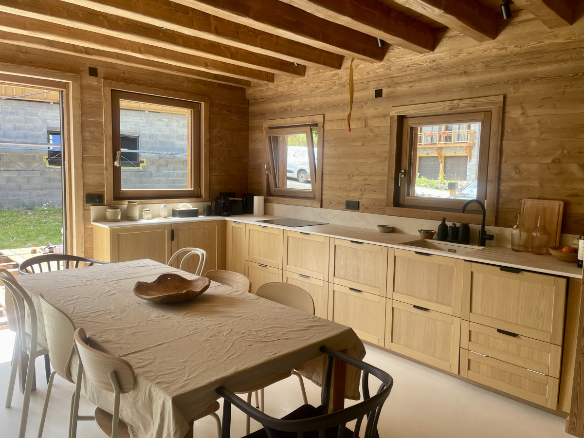 Kitchen - Chalet Alerça - Les Casses Valloire Kitchen - Chalet Alerça - Les Casses Valloire