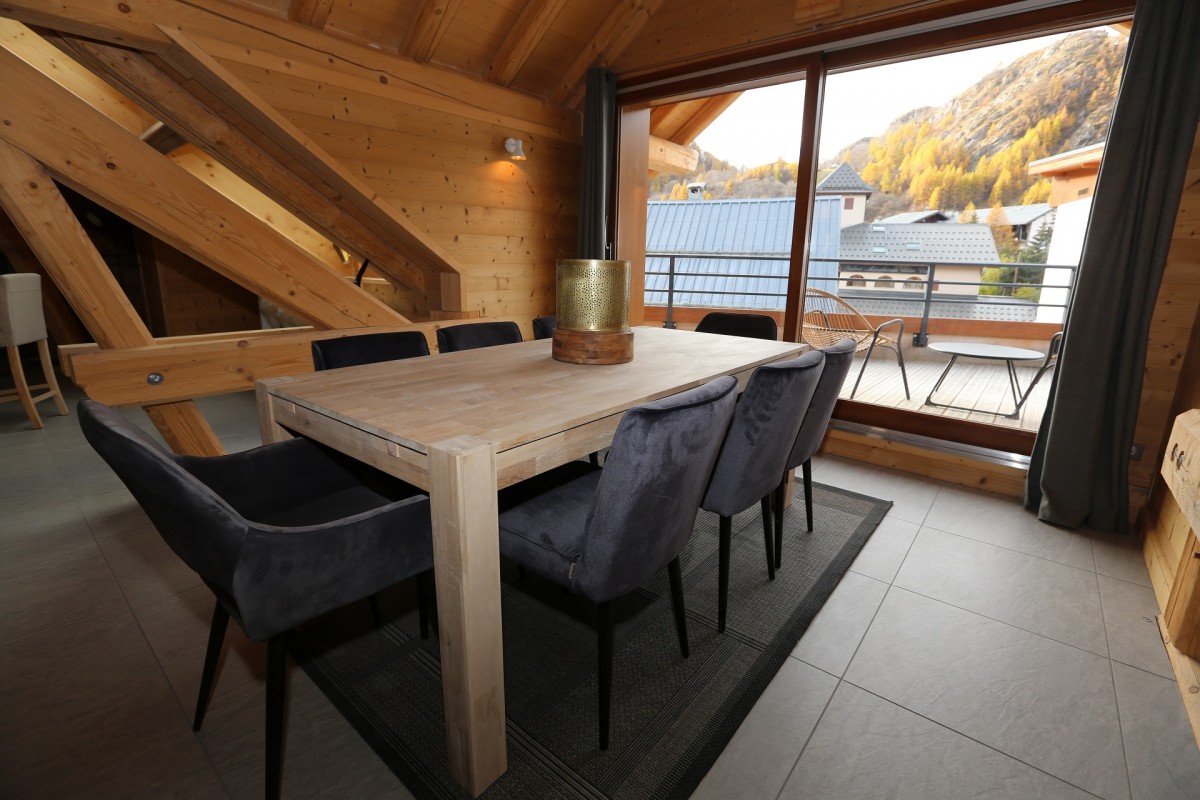 Séjour - Chalet Epinette n°301 - Résidence L'Epinette - Valloire