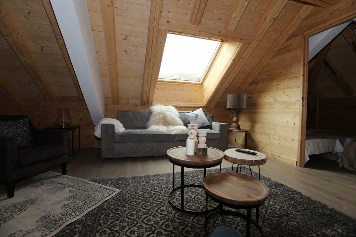 Salon - Chalet Epinette n°301 - Résidence L'Epinette - Valloire