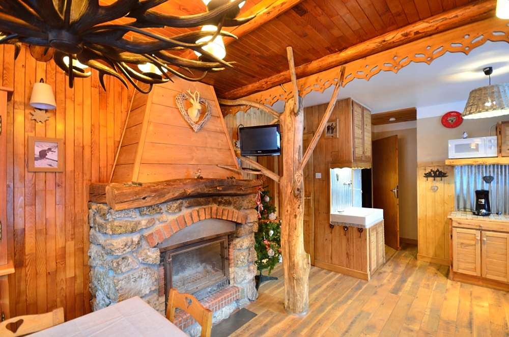 Salon - Chalet Le Vallon - Valloire