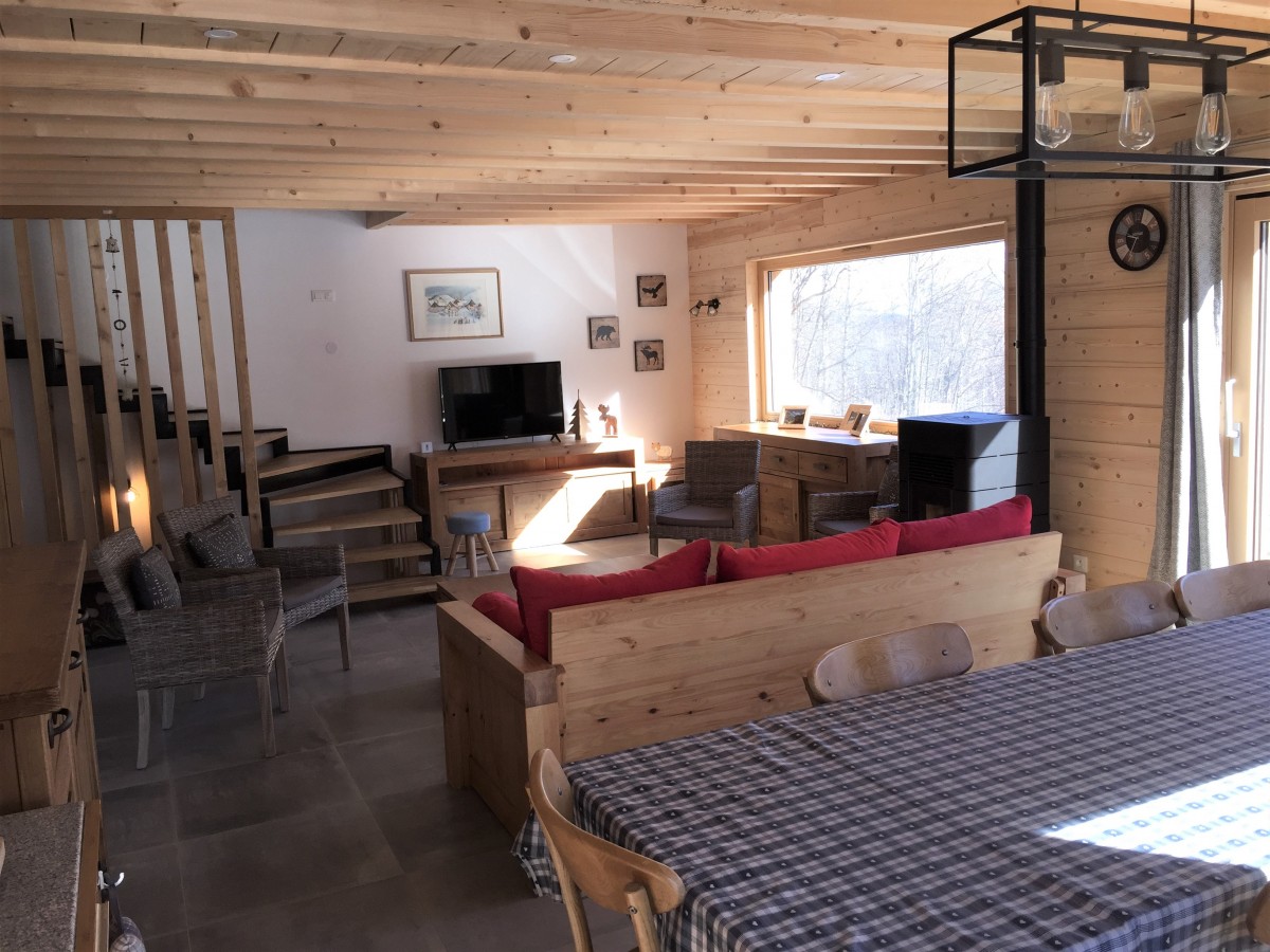 Salon - Chalet Les grands Ducs - Valloire - Les Verneys