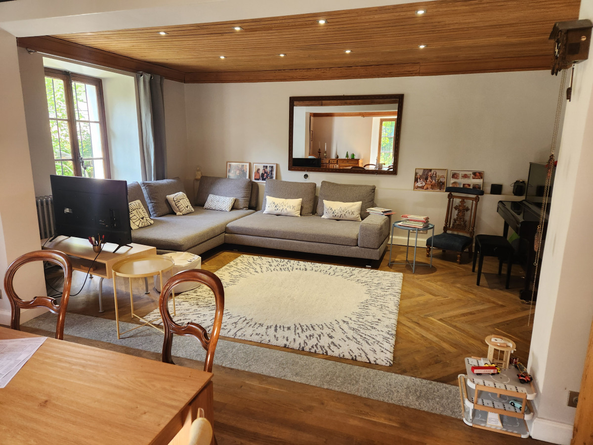 Salon  - Maison les mésanges de Tigny - Valloire
