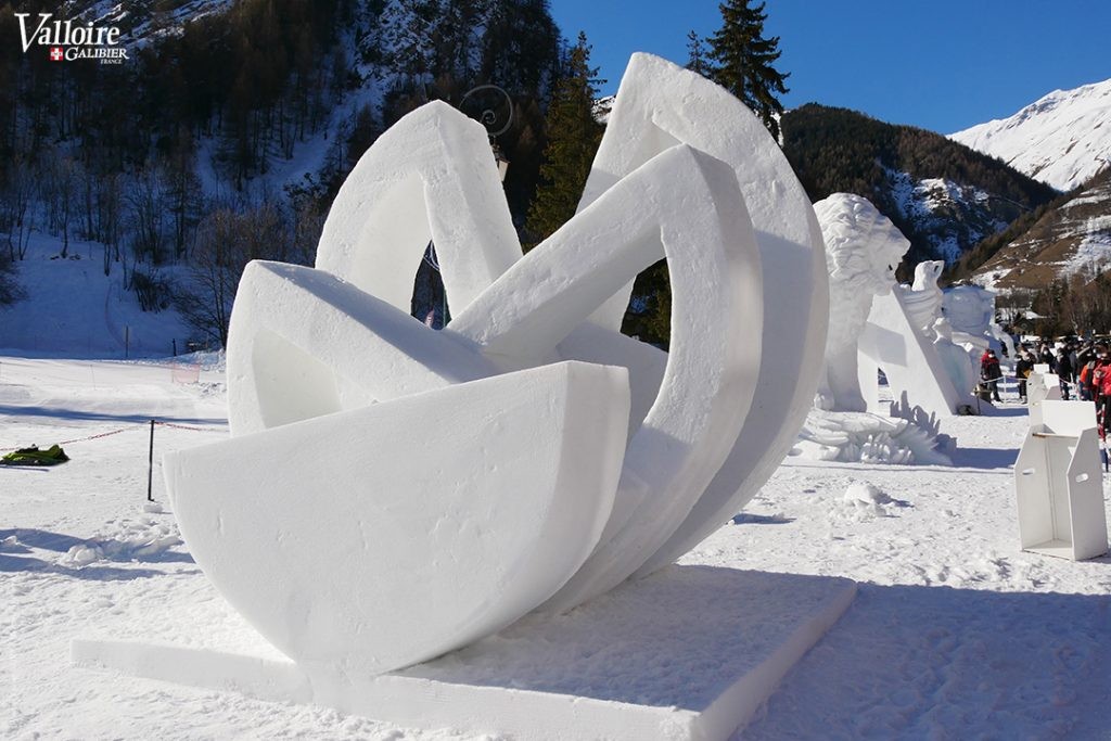 Sculptures sur neige - séjour valloire - Valloire Réservations